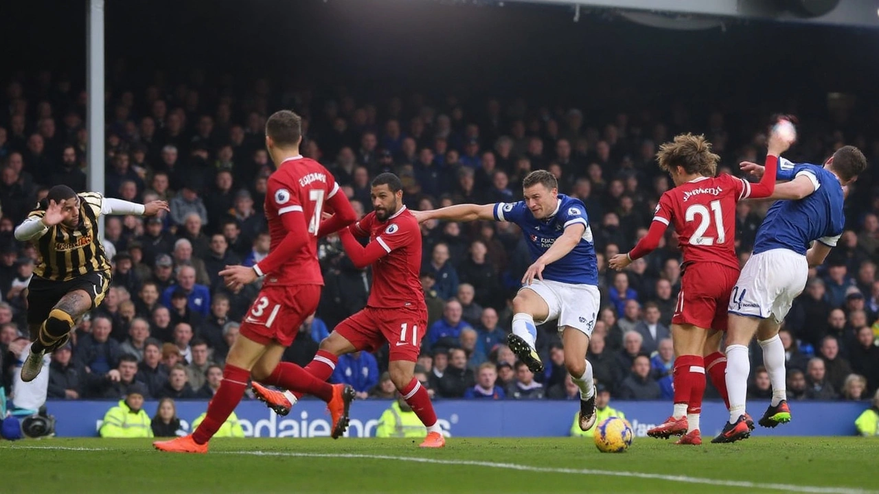 Everton and Liverpool's Dramatic 2-2 Draw Concludes Goodison Park Derbies