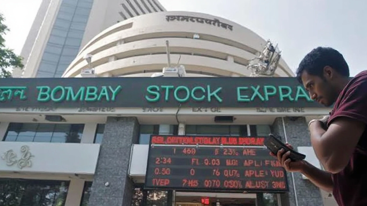 Stock Market Sees Volatile Session as Sensex Climbs Amidst Varied Sector Performance