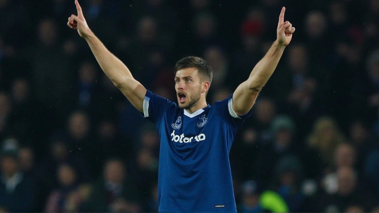 Tarkowski's Last-Minute Goal Shakes Up Final Merseyside Derby at Goodison Park