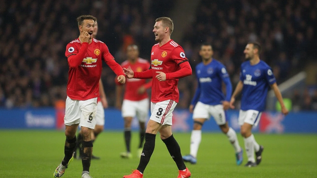 Everton Holds Manchester United to Thrilling 2-2 Draw as Premier League Sees High-Scoring Action