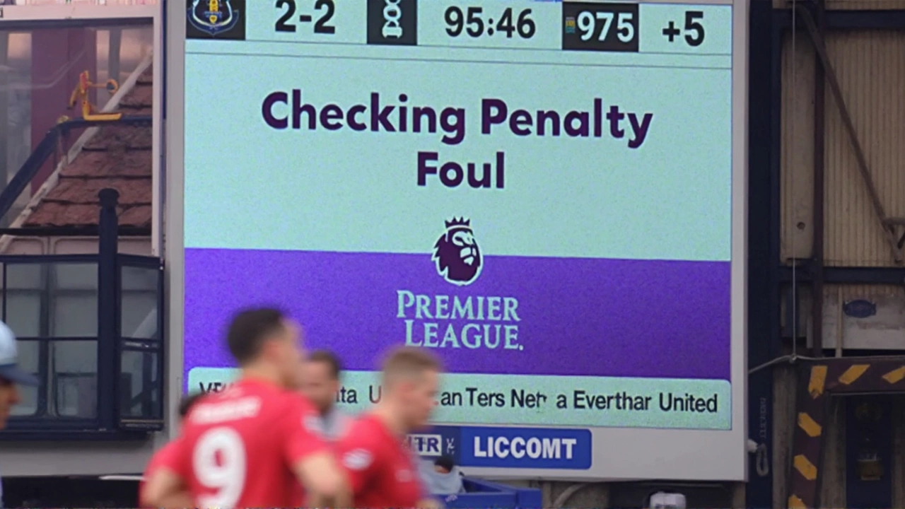 Everton vs Manchester United: Dramatic Late VAR Decision Seals 2-2 Draw in Premier League Clash