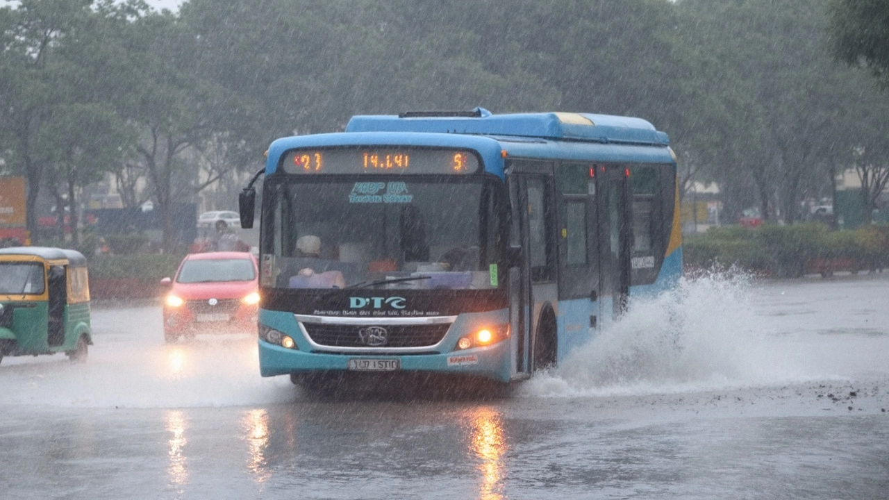 Delhi's Weeklong Thunderstorm Forecast: IMD Yellow Alert Warns of Powerful Winds and Moderate Rainfall