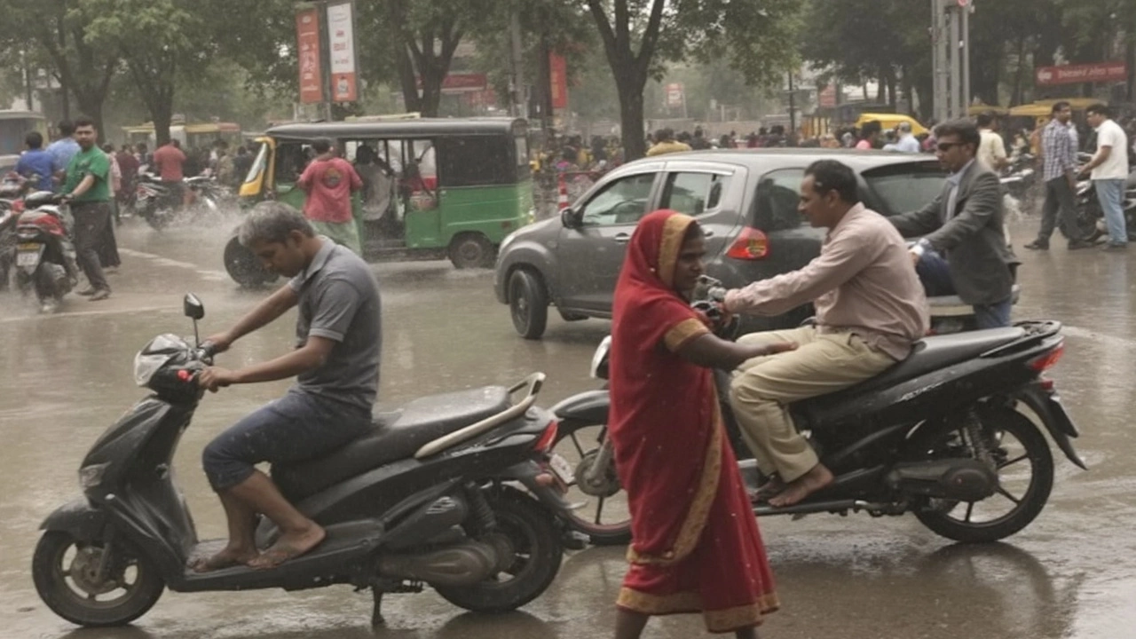 Monsoon Moves into Uttar Pradesh: IMD Issues Heavy Rain Alerts Across State