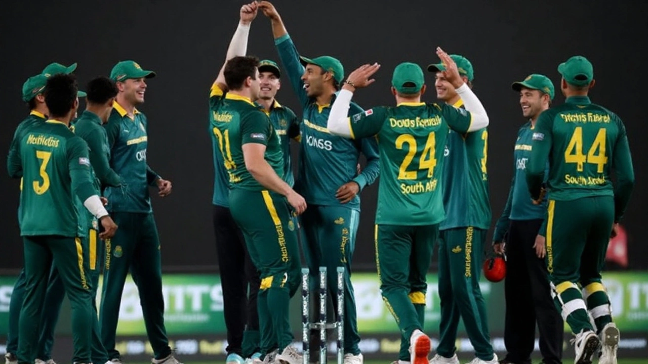 Lungi Ngidi five-for powers South Africa to 84-run win and ODI series triumph in Mackay