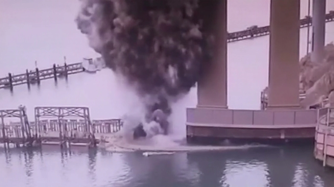 Ukraine Hits Crimean Bridge Again: Massive Underwater Blast Targets Key Russian Supply Route